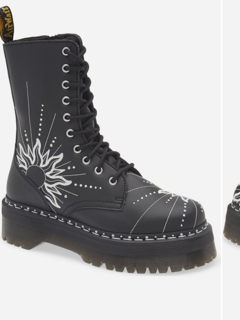 NEW! Dr. Martens Jadon Hi Solar Flare Platform Boots. Size 8. Price Is Firm! - Picture 9 of 9